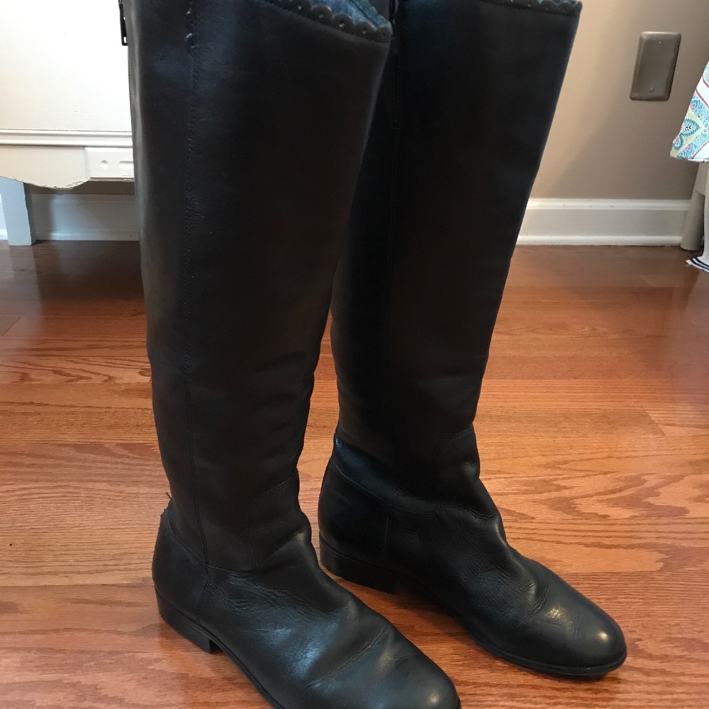 Jack Rogers 8 black riding boots